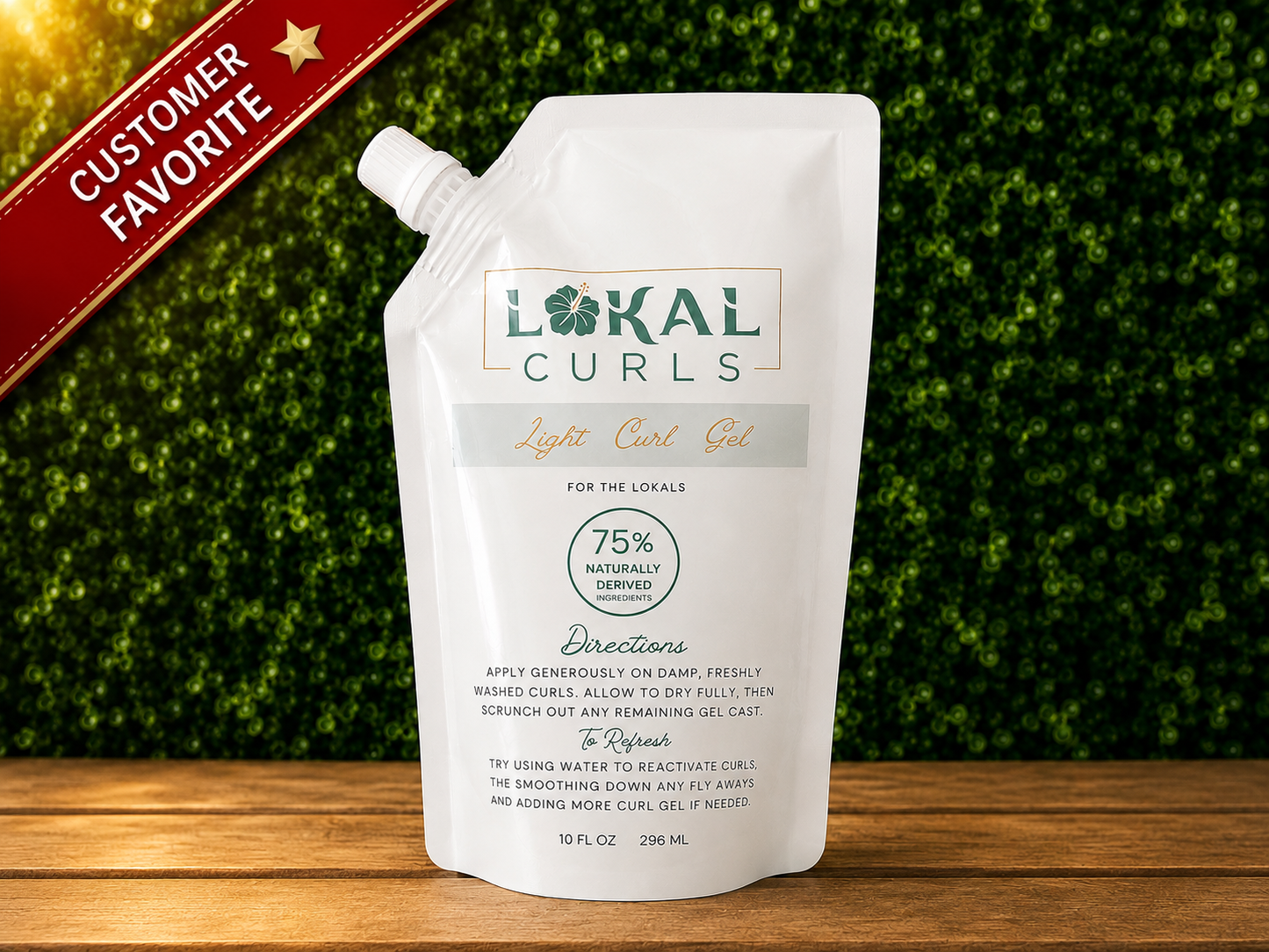 A Lokal Curls - Light Styling Curl Gel