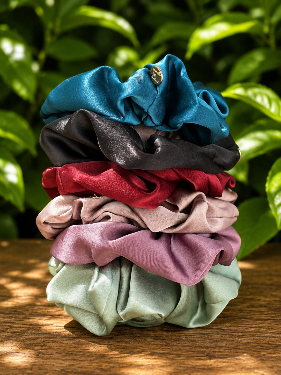 Exclusive High Setting-Satin Scrunchie